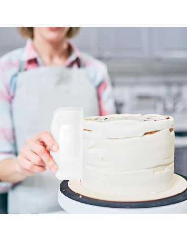 Juego de Raspadores de Masa de Plástico Psyqtsuary 4 Pcs