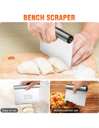 Juego de Mezclador de Pastelería ARTOSHIN 9 Piezas Acero Inoxidable