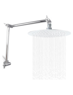 Brazo de Extensión para Ducha BSTCWCP 48.26 cm Cromo Ajustable