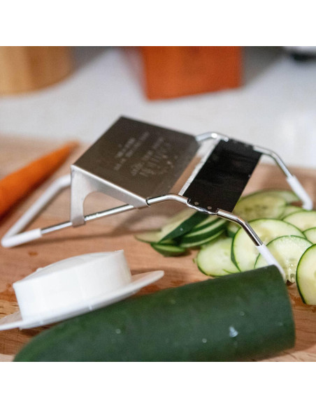 Cortador de Verduras Feemster, Multiusos, Grosor Ajustable 3.2-12.7mm
