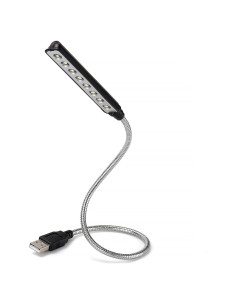 Lámpara LED USB Daffodil ULT05 - 8 LEDs Brillantes para Lectura