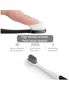 Cepillo de Dientes Ultra Suave Obrush con Estuche - Paquete de 2 2