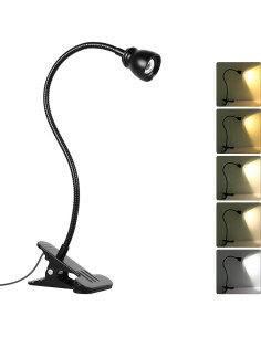 Luz de lectura LED Qeeltek con clip y 3 modos de color 2