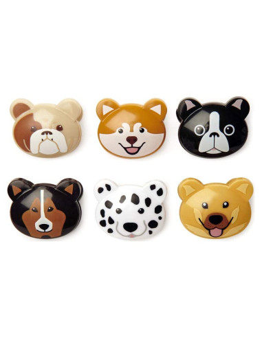 Clip para bolsas de perro Kikkerland - 1 unidad