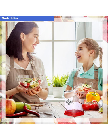 Cortador de Frutas y Verduras Much Hotter - Acero Inoxidable 304