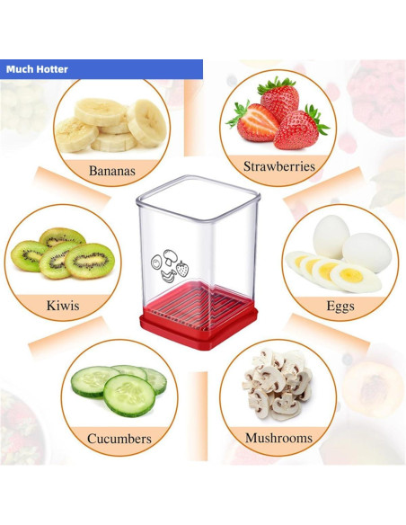 Cortador de Frutas y Verduras Much Hotter - Acero Inoxidable 304
