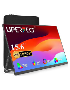Monitor Portátil UPERFECT 15.6" FHD 1080P 125% sRGB Plug & Play