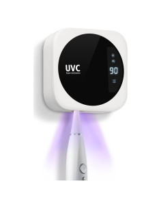 Estuche de limpieza UV para cepillos de dientes Glowivize - Blanco