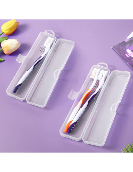 Estuche de Viaje para Cepillos de Dientes SynHHergyx 2 Piezas
