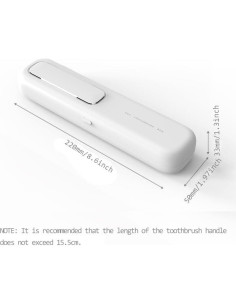 Desinfectante de Cepillos de Dientes 7Trees X1 Portátil con Secado Inteligente 2