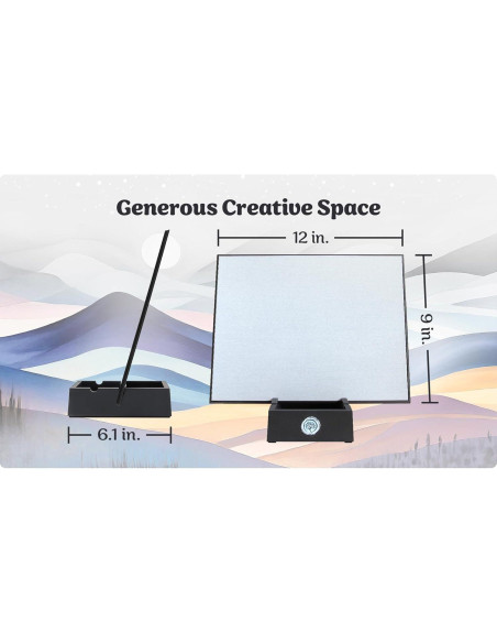 Tablero Zen Satori - Kit de Arte y Dibujo con Agua 30x22cm