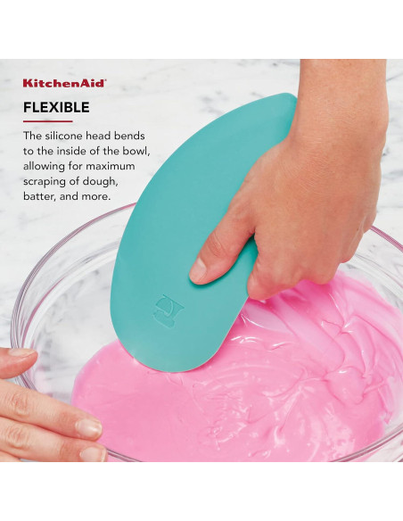 Set de 2 Raspadores de Tazón KitchenAid Silicona y Nylon