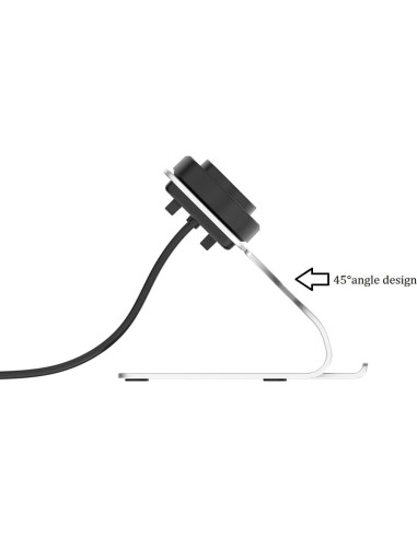 Base de Carga USB KETOPKIN para Amazfit Bip, GTR y GTS - Plata