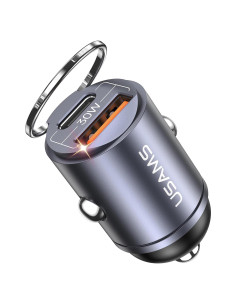 Cargador de Coche USB C Pluggify 48W Carga Rápida PD30W QC18W