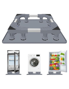 Soporte Ajustable para Mini Nevera KUPAO con Bandeja de Silicona