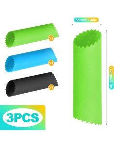 Pelador de Ajo de Silicona KornaDoz, Grado Alimenticio, Fácil Limpieza 2