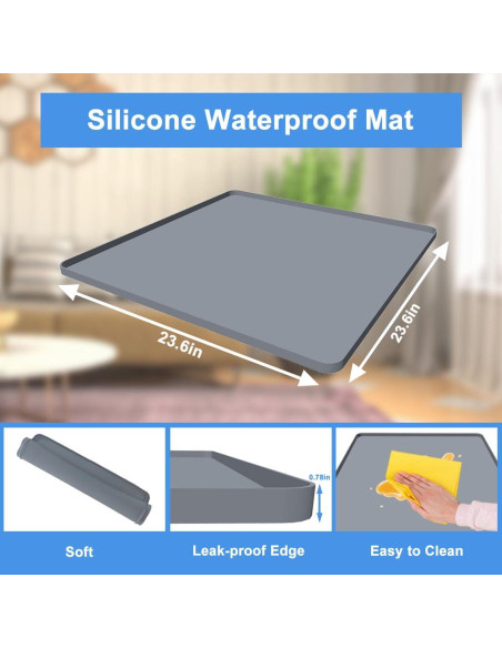 Soporte Ajustable para Mini Nevera KUPAO con Bandeja de Silicona