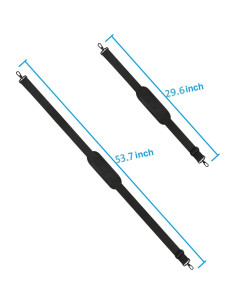 Correa de Hombro Taygeer Ajustable 132 cm Nylon Negra 2