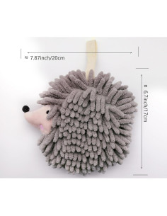 Toallas de Mano Yqdmcyan Hedgehog (Juego de 2) Microfibra 20x17cm 2