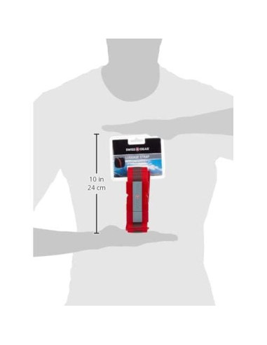 Correa de Equipaje Ajustable SwissGear WJ6188 - Rojo, 182.88 cm