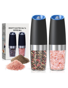 Juego de Molinillos Automáticos de Sal y Pimienta BELRIGO 2 Pcs