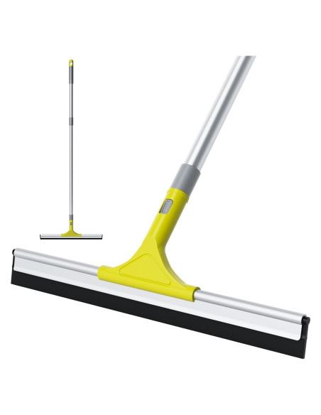 Squeegee de Piso Jetshine 43.18cm con Mango Telescópico
