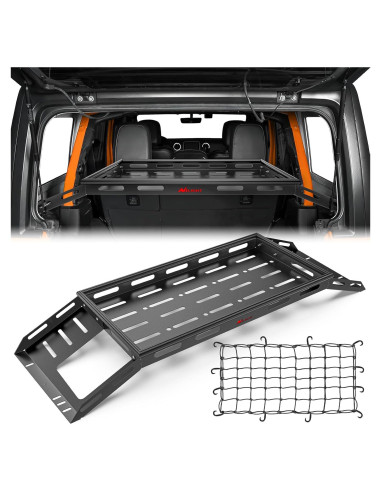 Bandeja de Carga Interior Nilight para Wrangler JK JL 2007-2025