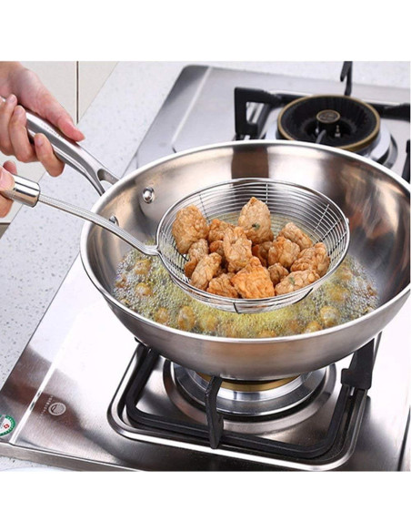 Colador de Cocina Aracoware de Acero Inoxidable 15.24 cm Colador de Cocina Aracoware de Acero Inoxidable 15.24 cm