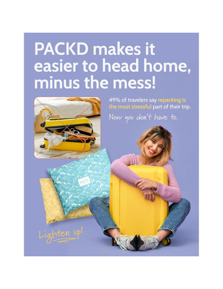 Bolsas de Envío PACKD Prepagadas y Preetiquetadas - 3 Piezas 38x48cm Bolsas de Envío PACKD Prepagadas y Preetiquetadas - 3 Piezas 38x48cm