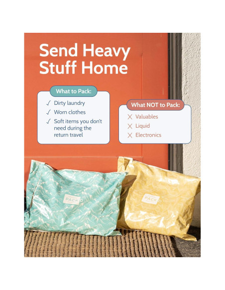 Bolsas de Envío PACKD Prepagadas y Preetiquetadas - 3 Piezas 38x48cm Bolsas de Envío PACKD Prepagadas y Preetiquetadas - 3 Piezas 38x48cm