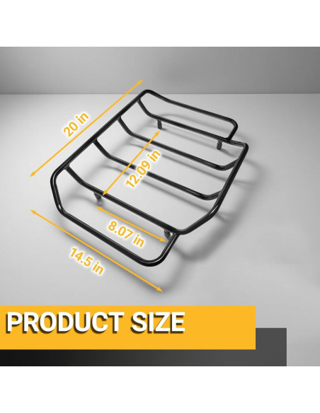 Rack de Equipaje Sresk HD055501-02 para Harley Touring 1984-2024