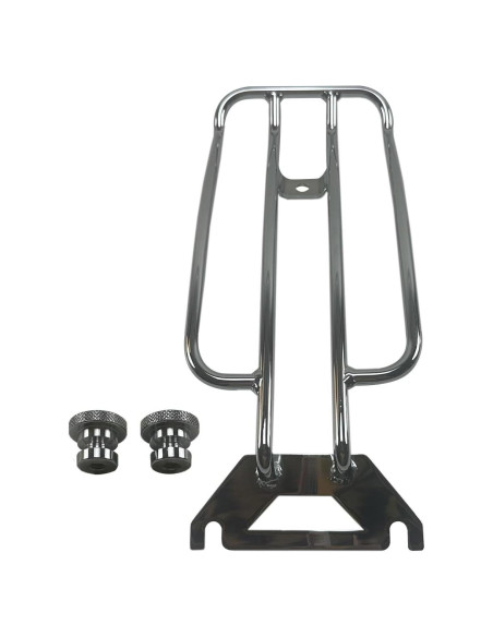 Soporte de Equipaje WLZW Cromo para Motocicleta Harley 1997-2024
