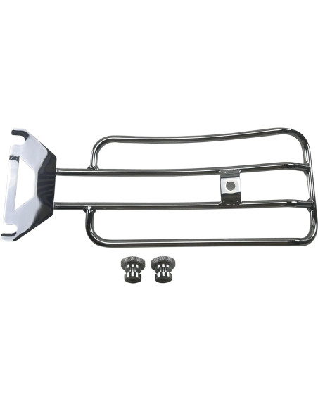 Soporte de Equipaje WLZW Cromo para Motocicleta Harley 1997-2024