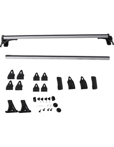 Barra Transversal de Techo LABLT 120cm Aluminio 330lb Universal