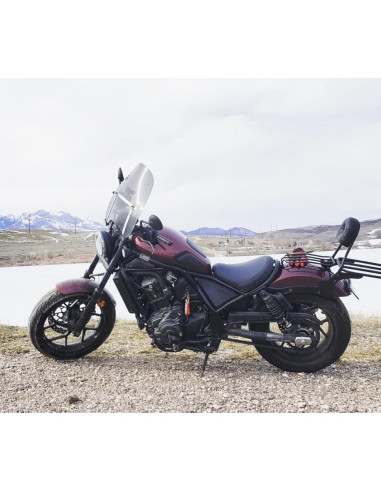 Portaequipajes Trasero Negro JUNJUMOTO para Rebel 1100 2021-2023