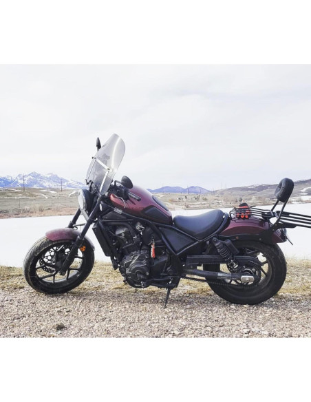 Portaequipajes Trasero Negro JUNJUMOTO para Rebel 1100 2021-2023