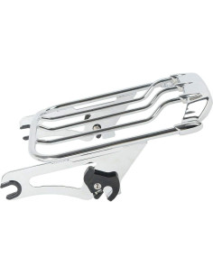 Soporte de Equipaje Desmontable XFMT Cromado para Harley Touring 2009-2024 2