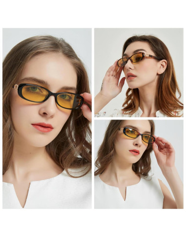 Gafas de Conducir Nocturno Polarizadas Leopardo