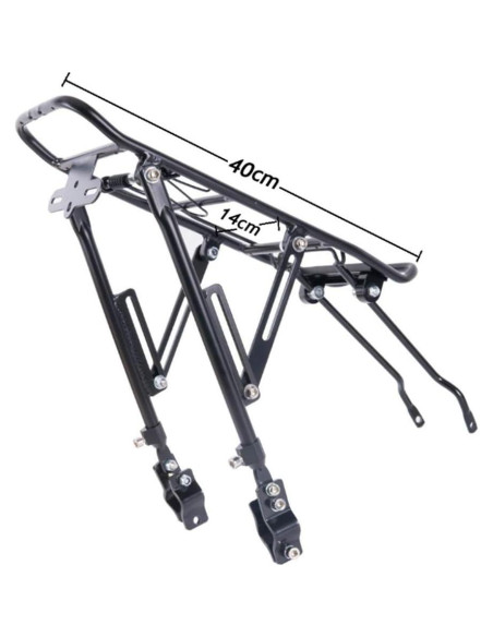 Soporte de Carga Ajustable Generies para Bicicleta 80 kg