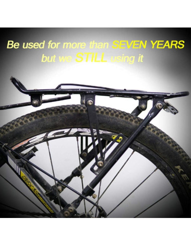 Soporte de Carga Ajustable Generies para Bicicleta 80 kg