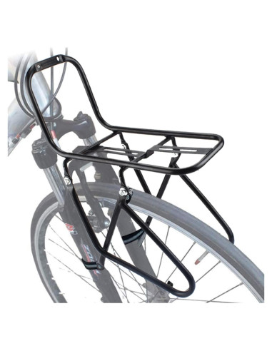 Portaequipajes Frontal de Bicicleta INLETTER 15kg Negro