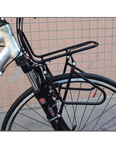 Portaequipajes Frontal de Bicicleta INLETTER 15kg Negro