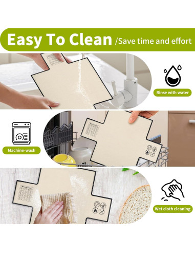 Forro de Silicona para Pan Cabipeove 2 Pcs Antiadherente 35.56x25.4 cm