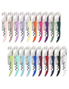 Abrebotellas de Vino HYZ Set de 20 Multicolor Profesional