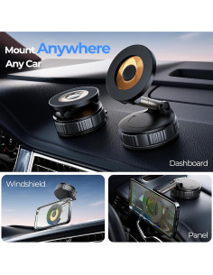 Soporte de Teléfono Magnético por Vacío Xuysi LC01 360 Ajustable 2