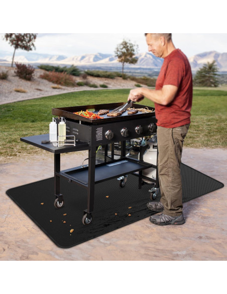 Tapete Protector para Parrilla Rumlick 200x100 cm a Prueba de Fuego