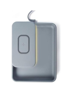 Cargador Inalámbrico Rápido TYLT Tray Pivot 15W Gris 2