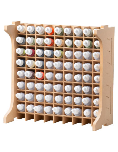 Estante de Pintura Bucasso GK12 - Soporta 72 Botellas