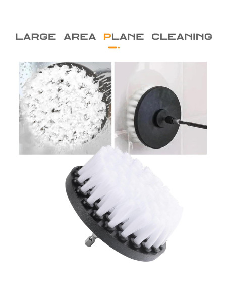 Juego de cepillos de limpieza para coche SCUARI 6 piezas