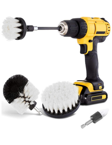 Juego de cepillos de limpieza para coche SCUARI 6 piezas